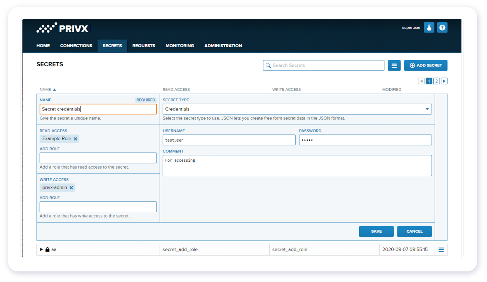 SCREENSHOT_PrivX_vault