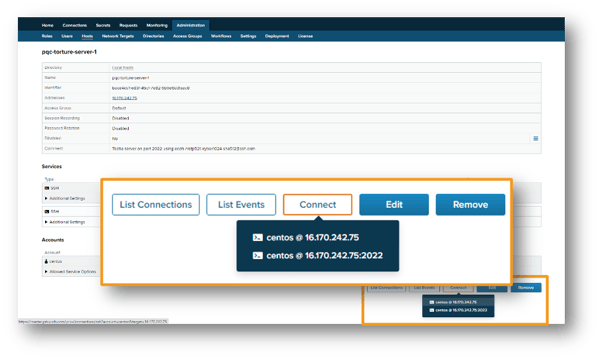 privx32-host-configuration-page-connections