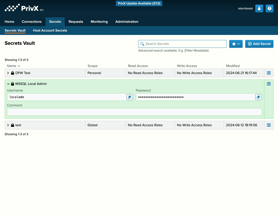 Screenshot Vault