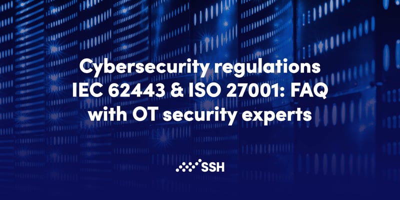 what is the EIC 62443 standard, what is ISO 27001