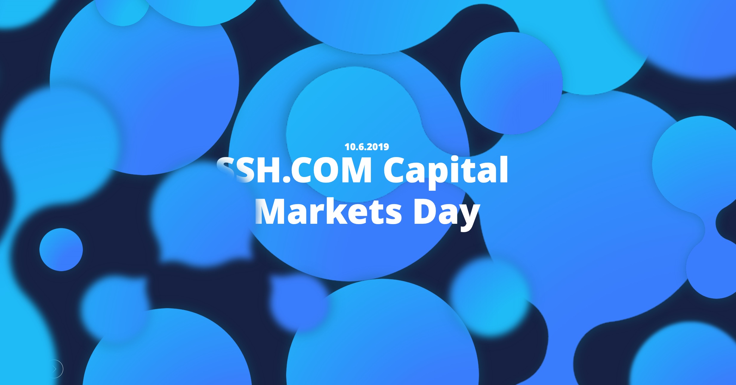 Thank you for a great CMD!