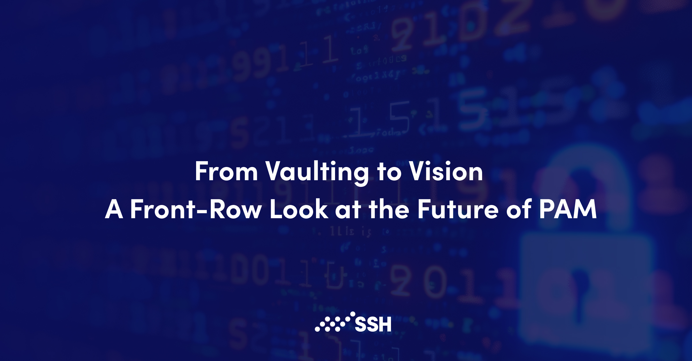 From Vaulting to Vision: A Front-Row Look at the Future of PAM