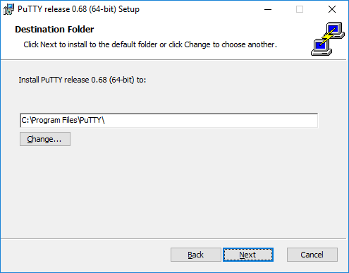 how to get putty to work on windows 10