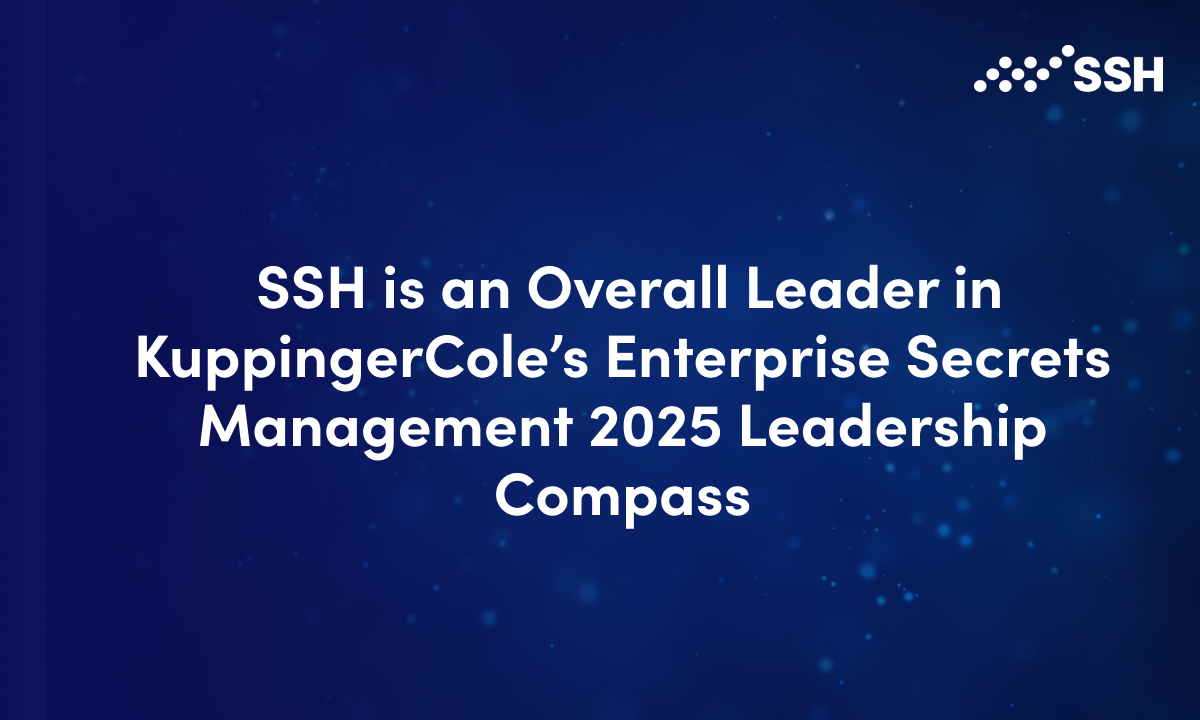 PRESS RELEASE: SSH Communications Security’s PrivX PAM Recognized as an Overall Leader in KuppingerCole’s 2025 Secrets Management Report