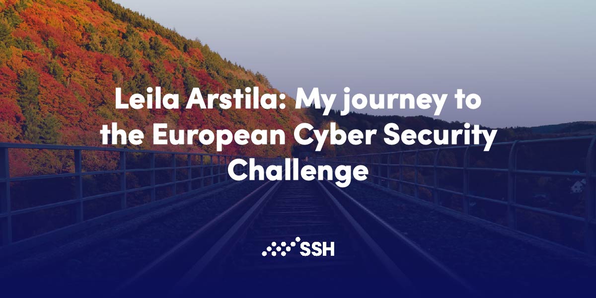 Leila Arstila: My journey to the European Cyber Security Challenge