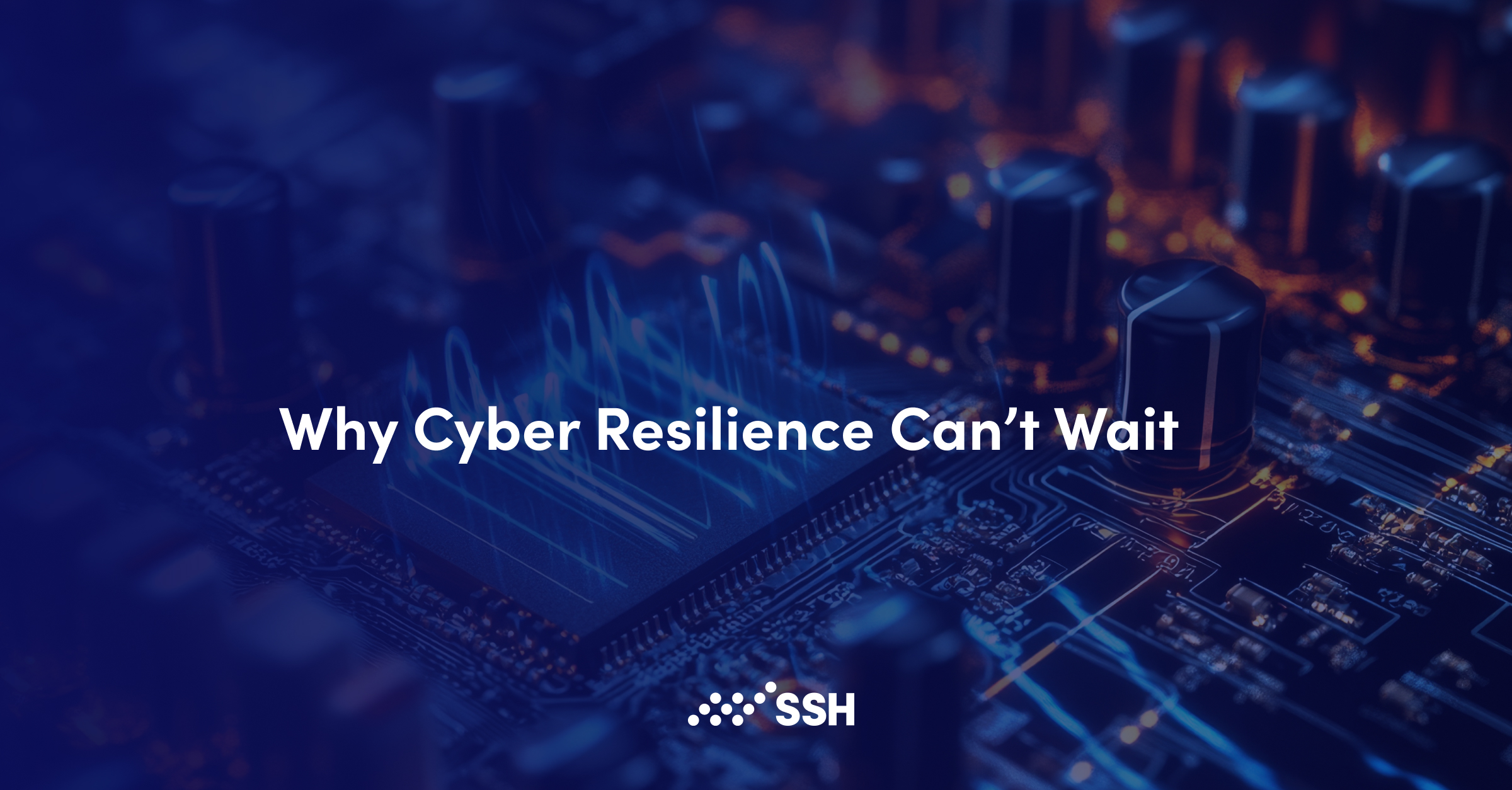 Why Cyber Resilience Can't Wait  | SSH