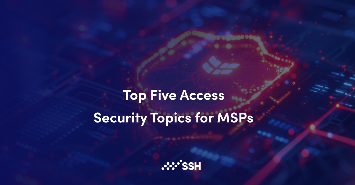 Top Five Access Security Topics for MSPs